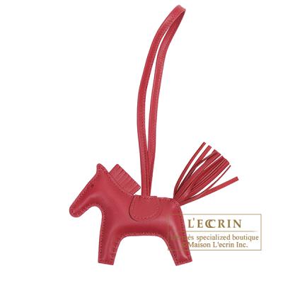 美品 正規品 HERMES エルメス ロデオチャーム PM レッド HERMES 中古 エルメス チャーム レディース ブランド ロデオPM