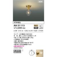 LED照明　コイズミ照明  AH51113 小型シーリング | LED照明とエアコンのお店