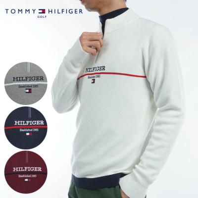 トミーヒルフィガーハーフジップセーターの商品一覧 通販 - Yahoo  