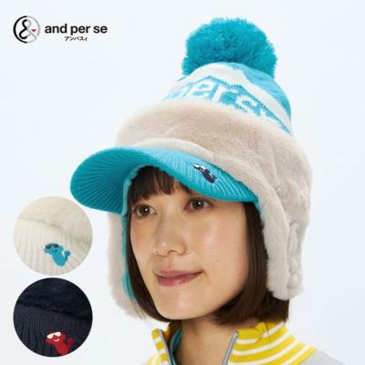 and per se ゴルフ ニット帽 レディース｜帽子（レディース）｜ゴルフ