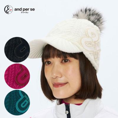 and per se ゴルフ ニット帽 レディース｜帽子（レディース）｜ゴルフ