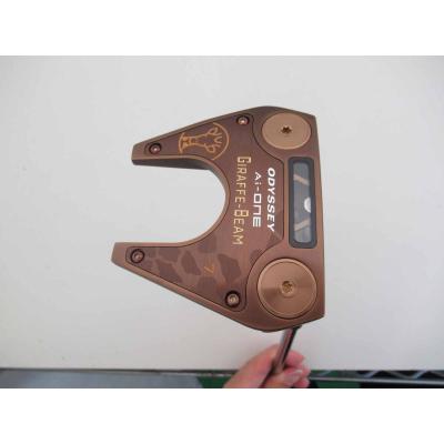 オデッセイ GIRAFFE-BEAM (ジラフビーム) #6 33インチ 美品 オデッセイ GIRAFFE-BEAM（ジラフビーム）6 CH JV パターの試打