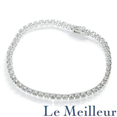 ダイヤモンド テニスブレスレット 3ct（腕時計、アクセサリー 