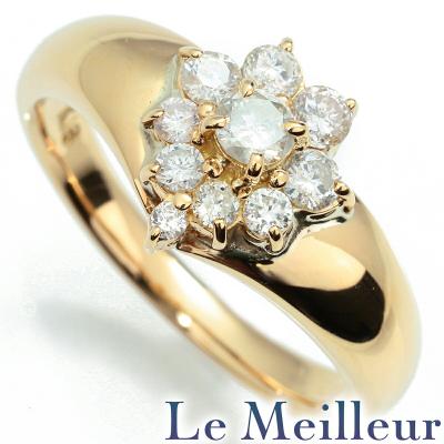 k18yg花モチーフリングのおすすめ人気商品一覧 通販 - Yahoo!ショッピング