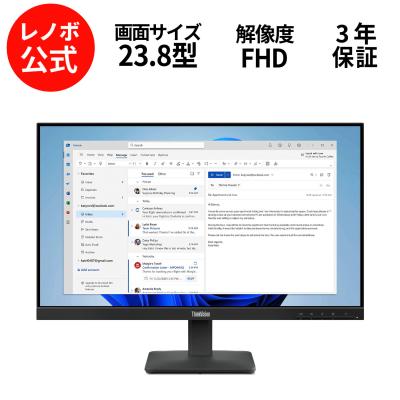 Lenovo パソコン用ディスプレイ、モニター（解像度：FullHD（1920x1080