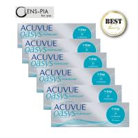 コンタクトレンズ 1day ワンデー アキュビュー オアシス 90枚 入り 2箱セット 3ヵ月パック 送料無料　医療機器承認番号 22800BZX00049000 | コンタクト カラコンのレンズピア