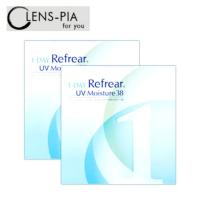 2箱 1ヵ月パック ワンデー リフレア UVモイスチャー 38 1日使い捨て 1箱30枚入り クリア コンタクト 1day | コンタクト カラコンのレンズピア