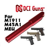 DCI Guns 11mm正ネジアウターバレル M45A1/1911/MEU用レッド | LIBERATOR