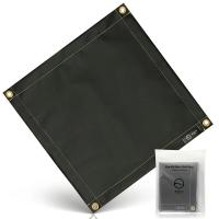 ゼンキャンプス ZENCamps 焚き火シート (ブラックシリコン加工モデル) 50cm×50cm 焚き火台 焚火シート スパッタシート | Liberty Base Products