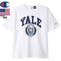 チャンピオン T1011 ティーテンイレブン YALE US Tシャツ MADE IN USA C5-V302 ホワイト | リブラセレクトストアヤフー店