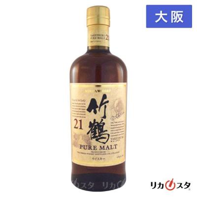 ニッカウヰスキー - ニッカ 竹鶴 21年 700ml 箱付き 楽天市場】【レトロ】竹鶴21年 ピュアモルト 43度 700ml （専用