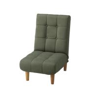 脚付き座椅子 座椅子 椅子 フロアチェア リクライニング リクライニングチェア グリーン グレー 東谷 THC-107 | リセプトインテリア ヤフー店
