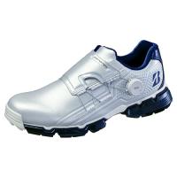 ブリヂストン ゴルフシューズ シルバー/ネイビー ブリヂストンスポーツ ゴルフシューズ（色：ブルー系）｜ゴルフ