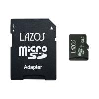 LAZOS microSDXC メモリーカード 128GB UHS-I U3 CLASS10 紙パッケージ | Life select