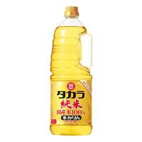 宝酒造 タカラ 本みりん 純米 国産米100% 取手付 ペット お米だけで生み出した自然な甘み  味醂 1800ml | Life select