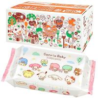 サンリオ 純水99% 手口ふき メッシュタイプ 60枚入×16個 (960枚) 日本製 | Life select