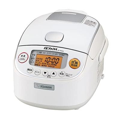 象印 炊飯器 3合 ☆圧力IH式 極め炊き 黒まる厚釜 NP-RM05 ホワイト 象印 炊飯器 3合 圧力IH式 極め炊き 黒まる厚釜 保温30時間