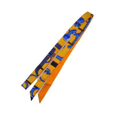 エルメス ツイロン 赤 エルメスツイリー ベルト柄 赤系 レディース スカーフ HERMES