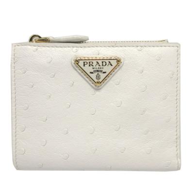 PRADA ホワイト 二つ折り財布 プラダ 財布 二つ折り（PRADA）（色：ホワイト系）のおすすめ