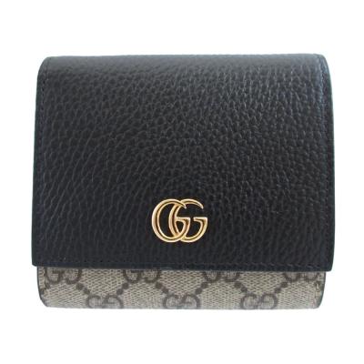 未使用に近い⭐️GUCCI グッチ　ブラック 二つ折り財布 グッチ(GUCCI) 中古 メンズ二つ折り財布 | 通販・人気ランキング