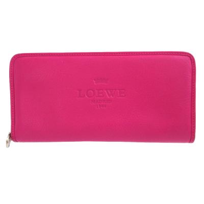 【早い者勝ち！】LOEWE　ロング フラップ ウォレット くすみピンク FW5R ≪PINK≫ L ZIP LONG WALLET / Lジップロングウォレット
