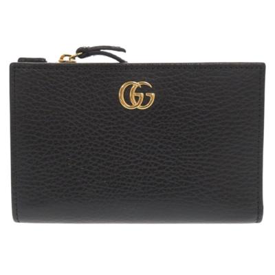 二つ折り財布 レディース 安い（GUCCI）（バッグ、小物素材：本革