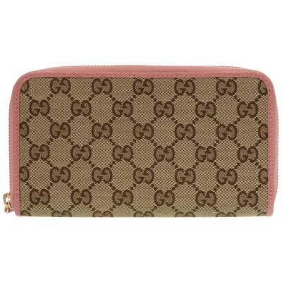 GUCCI 長財布 GGスプリーム ピンクベージュ 最終値下げ‼️ グッチ(GUCCI) ピンク レディース長財布 | 通販・人気ランキング