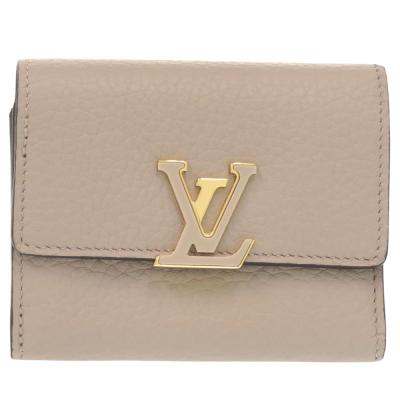 LOUIS VUITTON レディース三つ折財布（色：ベージュ系）｜財布