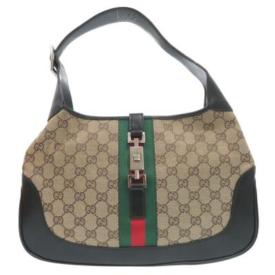 GUCCI グッチ ワンショルダーバッグ ジャッキーバッグ GGキャンバスの