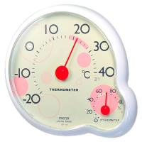 クレセル 温湿度計 ripple （イエロー） CR-140Y （-20〜40℃） | 生活計量(ライフスケール)