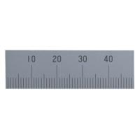 シンワ測定 マシンスケール 50mm 下段左基点目盛 穴なし 14146 | 生活計量(ライフスケール)