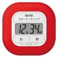 タニタ くるっとシリコーンタイマー （レッド） TD-420-RD | 生活計量(ライフスケール)