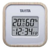 タニタ デジタル温湿度計 （ナチュラル） TT-571 （-5〜50℃） | 生活計量(ライフスケール)