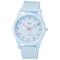 シチズン Q&amp;Q 腕時計 アナログ 防水 ウレタンベルト VS40-011 レディース ブルー | LifeShop369