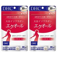 DHC サプリメント 大豆イソフラボン エクオール 30日分 ディーエイチシー 健康食品 2個セット | ライフスタイルYahoo!店