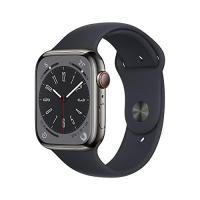 Apple Watch Series 8 GPS+Cellularモデル 45mm MNKU3J/A [グラファイトステンレススチールケース/ミッドナイトスポーツバンド] | らいぶshop