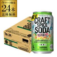 送料無料 チューハイ サワー サッポロ クラフト スパイス ソーダ 旬の彩り 数量限定 350ml×24本 長S | リカマンYahoo!店