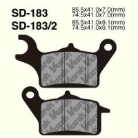 SD-183/2 Address125 (DT11A) 18-20 UU125 SUZUKI レジン系 フロント ブレーキパッド べスラ | ナカノライニング商會 用品店