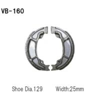 VB-160S 16-20 CG125WH HONDA フロント ブレーキシュー べスラ | ナカノライニング商會 用品店