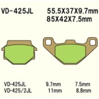 VD-425JL 01 Mastiff 660 MZ メタル系 リア ブレーキパッド べスラ | ナカノライニング商會 用品店