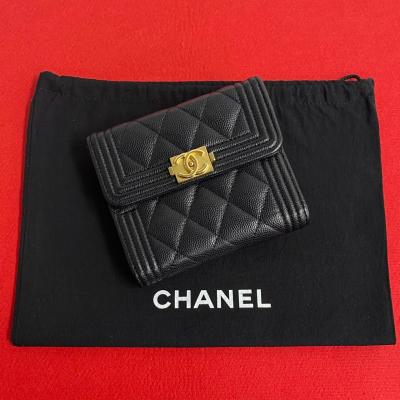 シャネル ミニ 財布（レディースファッション）（色：ブラック系）の  