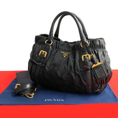 プラダ バッグ 2way ギャザー(レディースバッグ)の商品一覧 プラダ バッグ 2way ギャザー(レディースバッグ)の商品一覧