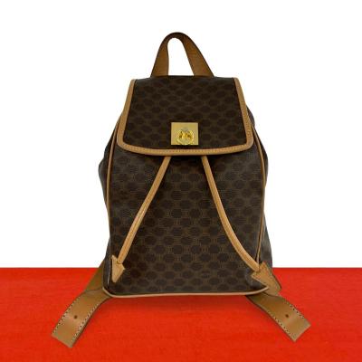 CELINE リュックサック、デイパック（バッグ、小物素材：本革、レザー