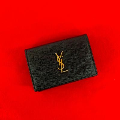 新品☆YSL☆イブサンローラン☆三つ折り財布 0820744b-f44f-48d8-8d29-