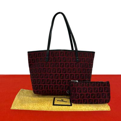 FENDI レディーストートバッグ（バッグ、小物素材：帆布、布製