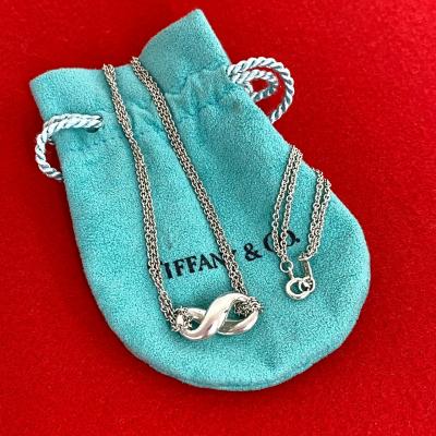 最安値 Tiffany ティファニー インフィニティ ネックレス シルバー925 