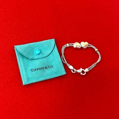 ✨美品✨Tiffany&Co. ティファニー　カーブドハートブレスレット　保存袋 TIFFANY&Co.（ティファニー） ネックレス カーブドハート エルサ