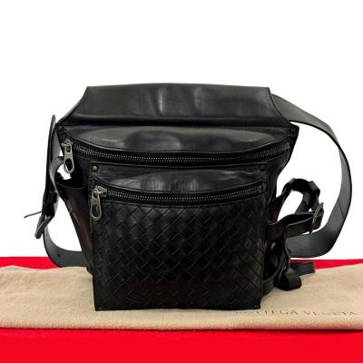 は*な様 美品✨ボッテガ コレクションモデル レザー ボディバッグ ダークブラウ ボッテガ風バッグ（レディースバッグ） | ファッション のおすすめ人気