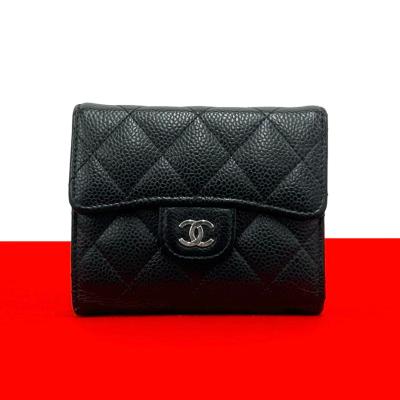 CHANEL 財布 三つ折り マトラッセキャビアスキンのおすすめ人気商品
