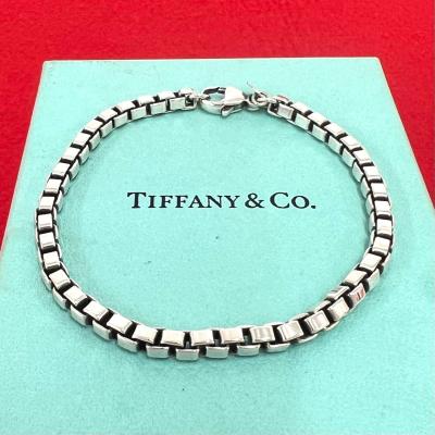 【ヴィンテージ】 ティファニー　ベネチアン　ブレスレット　シルバー　925 TIFFANY&Co.（ティファニー） 極 美品 保存箱付き ヴィンテージ